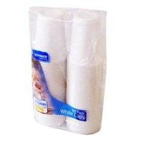 7oz White Cups 80 pk