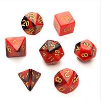 7pc/Set TRPG Games Gaming Dices ...