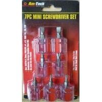 7pc Mini Screwdriver Set