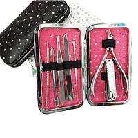 7pcs nail clippers manicure kits within star pattern manicure bagrando ...