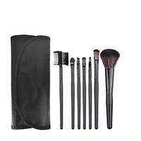 7pcs black makeup brush set blush brush eyeshadow brush eyeliner brush ...