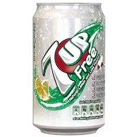 7up Free 330ml Cans - 24 Pack
