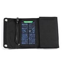 7w 5v 13a external usb solar power panel folding charger charging bag  ...