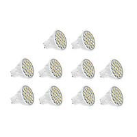 7w gu10 led spotlight 18 smd 5630 570 lm warm white cool white ac 220  ...