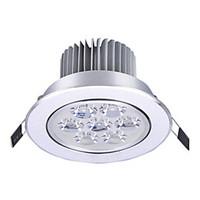 7W 7LEDS 750LM Warm/Cool White Color LED Receseed Lights Ceiling Lights(85-265V)