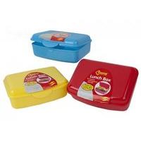 7x5 lockable shiny lunchbox wshiny pvc coated label