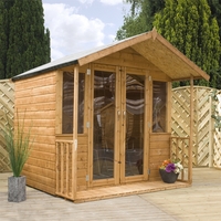 7x 7 Walton\'s Bournemouth Wooden Summer House