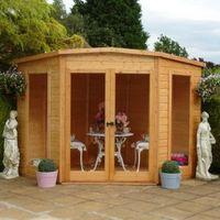 7x7 barclay shiplap timber summerhouse with assembly service