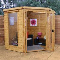 7x7 shiplap timber summerhouse