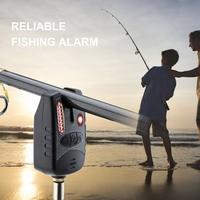 8 LEDs Water Resistant Adjustable Tone Volume Sensitivity Sound Alert Fishing Bite Alarm for Fishing Rod