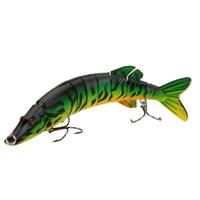 8 20cm 66g lifelike multi jointed 8 segement pike muskie fishing lure  ...