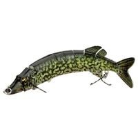 8 20cm 66g lifelike multi jointed 8 segement pike muskie fishing lure  ...