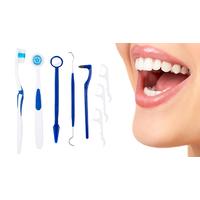 8-Piece Dental Hygiene Travel Kit - 1 or 2