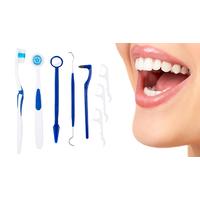 8 piece dental hygiene travel kit 1 or 2