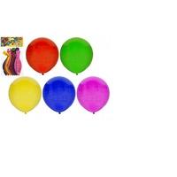 8 Piece Pack 24 Jumbo Balloons In Poly Bag With Header Card