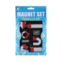 8 Piece Magnet Toy Set With Magnetic Objects