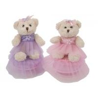 8\' Princess Bear On Musical Stand - Assorted Colours.