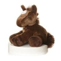 8 brown mini flopsie chestnut horse soft toy