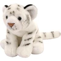 8 white tiger soft toy animal