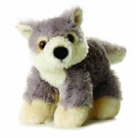 8 mini flopsie woolsey wolf soft toy