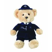 8 policeman bear soft toy