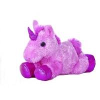 8 pink mini flopsie unicorn soft toy