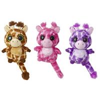 8 brown yoohoo friends topsee giraffe soft toy