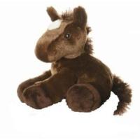 8 light brown mini flopsie prancer horse soft toy