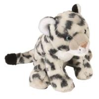8 baby snow leopard soft toy