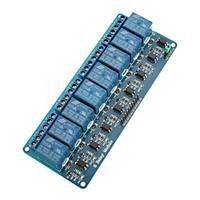 8-Channel Relay Module Board w/ Optocoupler Isolation (Works with Official (For Arduino) Boards)