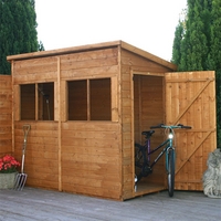 8\' x 4\' Walton\'s Groundsman Pent Shed Unit