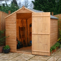8\' x 6\' Walton\'s Ultra Value Tongue and Groove Apex Wooden Shed