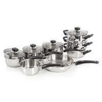 8 Piece Equip Pan Set - Stainless Steel