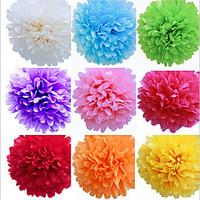 8 inch tissue paper pom poms wedding party decor craft paper flowers w ...