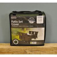 8 Seater Rectangular Patio Set Cover (Premium) in Green by Gardman