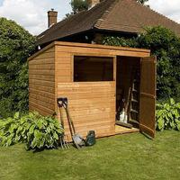 8 x 6 Waltons Tongue and Groove Pent Wooden Shed