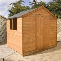 8 x 8 Tongue & Groove Apex Wooden Garden Shed