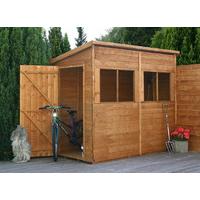 8 x 4 Waltons Windowless Tongue and Groove Pent Garden Shed