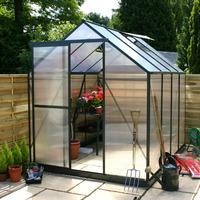 8\' x 6\' Extra Tall Polycarbonate Greenhouse with FREE Base