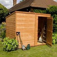 8\' x 6\' Select Tongue and Groove Pent Shed (No Windows)