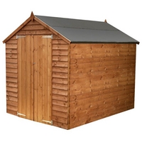 8 x 6 Value Overlap Apex Shed (No Windows)