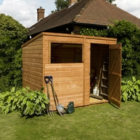 8\' x 6\' Walton\'s Select Tongue and Groove Garden Pent Shed