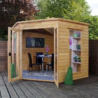 8 x 8 Waltons Premier Corner Summerhouse