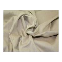 8 Wale Cotton Corduroy Dress Fabric Cream