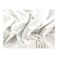 8 Wale Cotton Corduroy Dress Fabric White