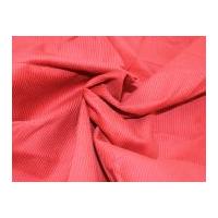 8 Wale Cotton Corduroy Dress Fabric Red