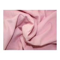 8 Wale Cotton Corduroy Dress Fabric Pale Pink