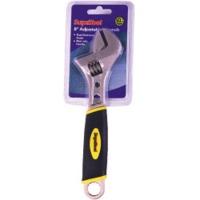 8 adjustable wrench with power grip