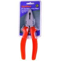 8 combination pliers with plastic coated handles