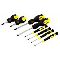 8 Piece Screwdriver Set With Soft Cushion Grips